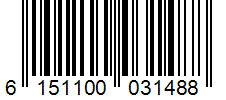 Barcode 6151100031488