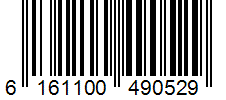 Barcode 6161100490529