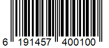 Barcode 6191457400100
