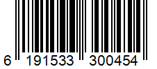 Barcode 6191533300454