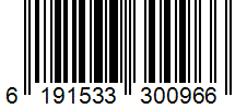 Barcode 6191533300966