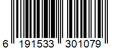 Barcode 6191533301079