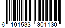 Barcode 6191533301130