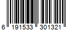Barcode 6191533301321