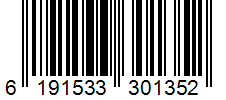 Barcode 6191533301352