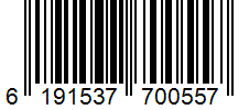 Barcode 6191537700557