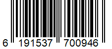 Barcode 6191537700946