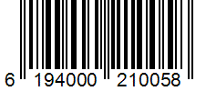 Barcode 6194000210058