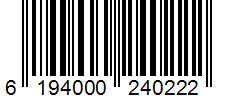 Barcode 6194000240222