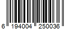 Barcode 6194004250036