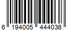Barcode 6194005444038