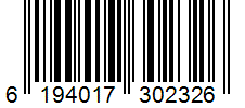 Barcode 6194017302326
