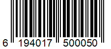 Barcode 6194017500050