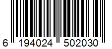 Barcode 6194024502030