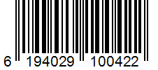 Barcode 6194029100422