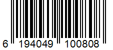 Barcode 6194049100808