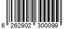 Barcode 6262902300099