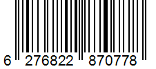 Barcode 6276822870778
