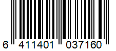 Barcode 6411401037160