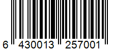 Barcode 6430013257001