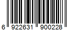 Barcode 6922631900228