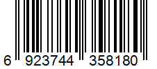 Barcode 6923744358180