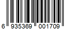 Barcode 6935369001709