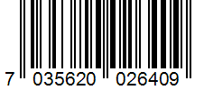 Barcode 7035620026409