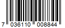 Barcode 7036110008844