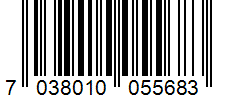 Barcode 7038010055683