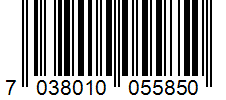 Barcode 7038010055850