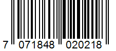 Barcode 7071848020218
