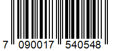 Barcode 7090017540548