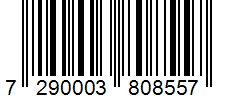 Barcode 7290003808557