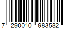 Barcode 7290010983582