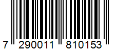 Barcode 7290011810153