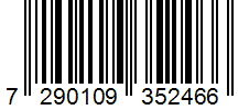 Barcode 7290109352466