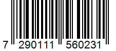 Barcode 7290111560231