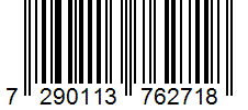 Barcode 7290113762718