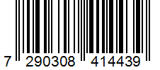 Barcode 7290308414439