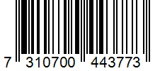 Barcode 7310700443773