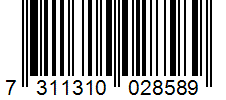 Barcode 7311310028589