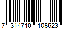 Barcode 7314710108523