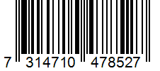 Barcode 7314710478527
