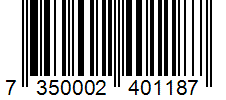 Barcode 7350002401187