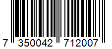 Barcode 7350042712007