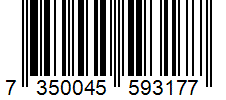 Barcode 7350045593177