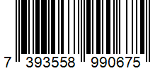 Barcode 7393558990675
