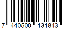 Barcode 7440500131843