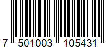 Barcode 7501003105431
